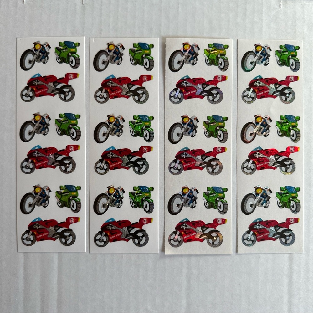 Sandylion Motorcycle Sticker (no logo) -4 strips